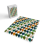 Mid Century Modern Fern Pattern Jigsaw Puzzle Gallery Image 2