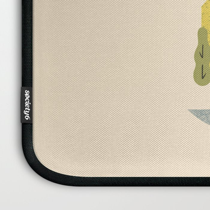 Cozy Village Laptop Sleeve Gallery Image 3