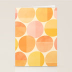 Mid Century Dots Stationery Card Gallery Image 2