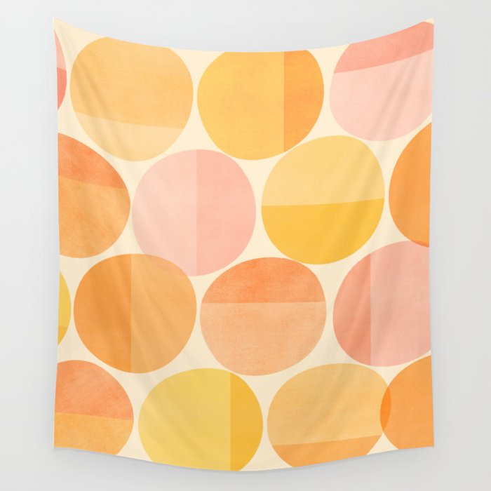 Mid Century Dots Wall Tapestry Gallery Image 4