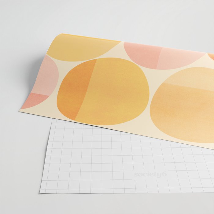 Mid Century Dots Wrapping Paper Gallery Image 2