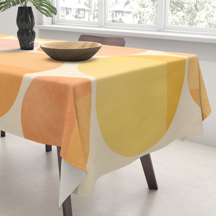 Mid Century Dots Tablecloth Gallery Image 3