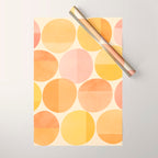 Mid Century Dots Wrapping Paper Gallery Image 1