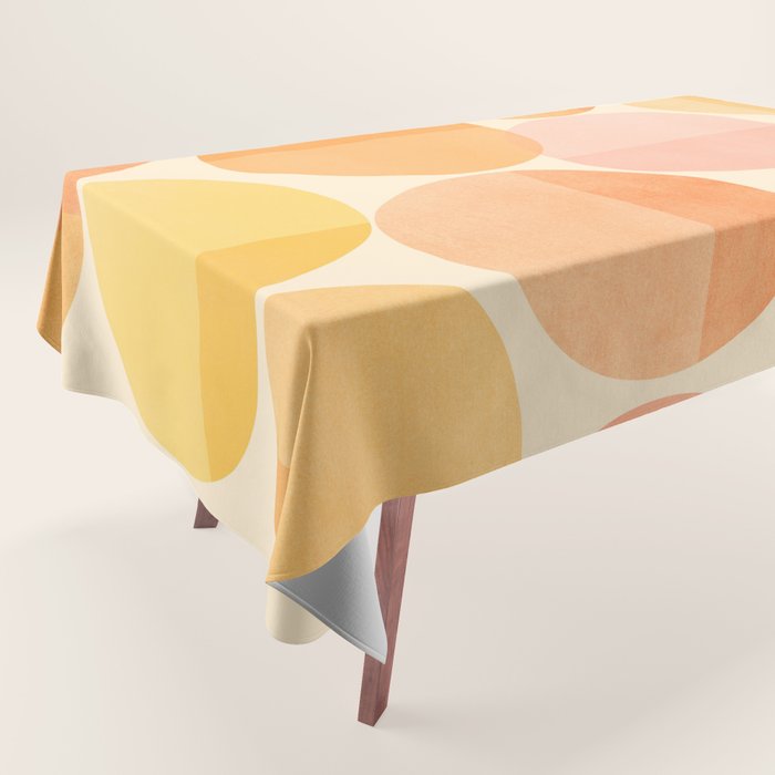 Mid Century Dots Tablecloth