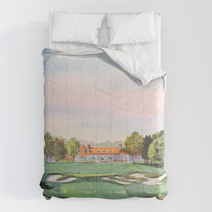 Bethpage State Park Golf Course Comforter Gallery Image 1