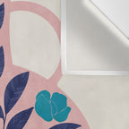 Vase with blue roses collection Wall Tapestry Gallery Image 3