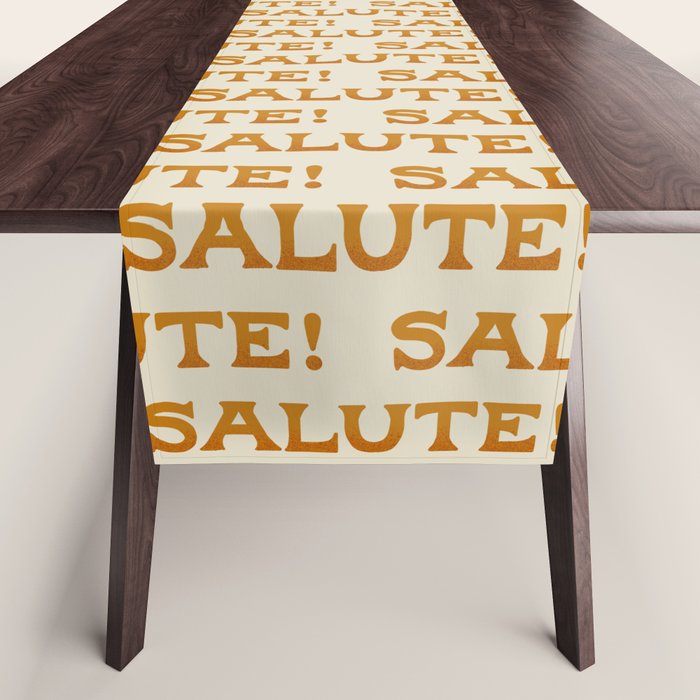 Salute Pattern - Amalfi Coast Cocktails Table Runner Gallery Image 1