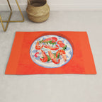 Seafood plate  Rug Gallery Image 1