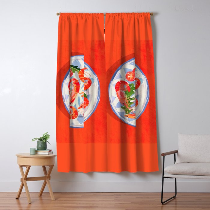 Seafood plate  Window Curtain Gallery Image 5