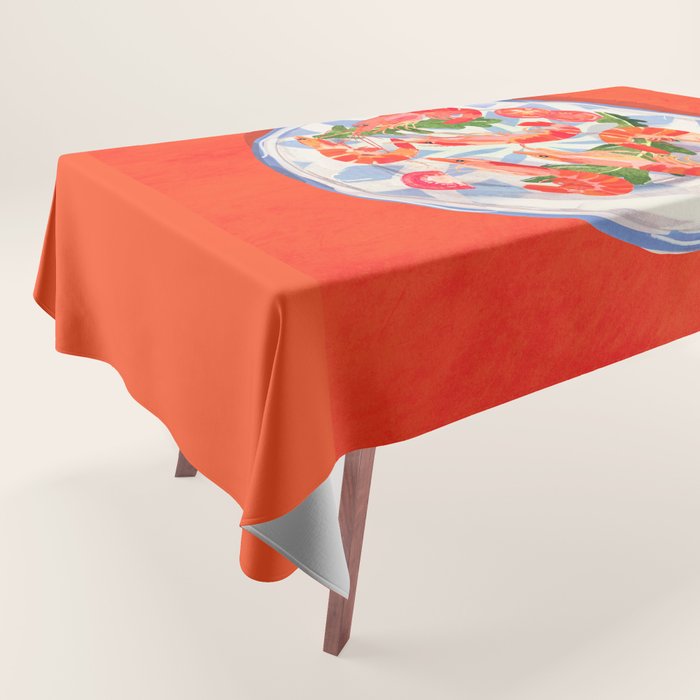 Seafood plate  Tablecloth Gallery Image 1