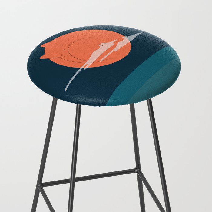 Cat Landscape 105 Stool Gallery Image 2
