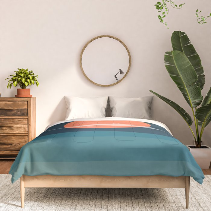 Cat Landscape 105 Comforter Gallery Image 3