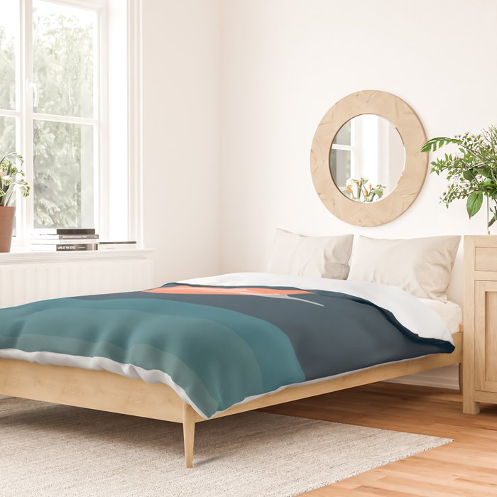 Cat Landscape 105 Duvet Cover Gallery Image 2