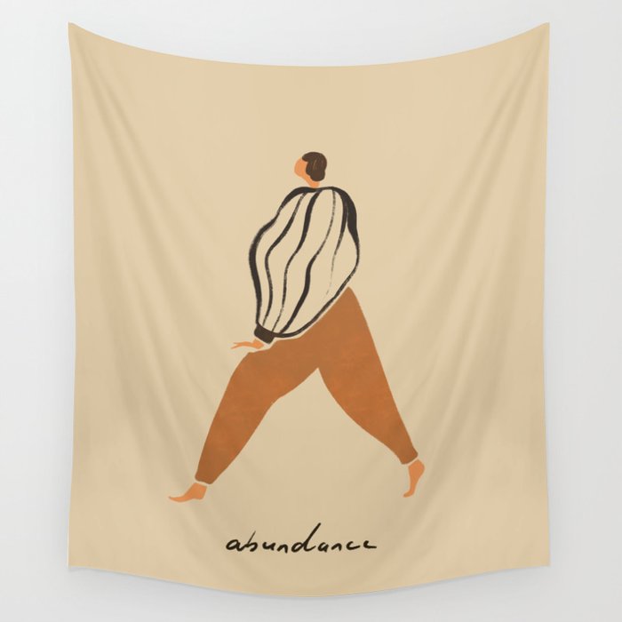 A for Abundance Wall Tapestry Gallery Image 1
