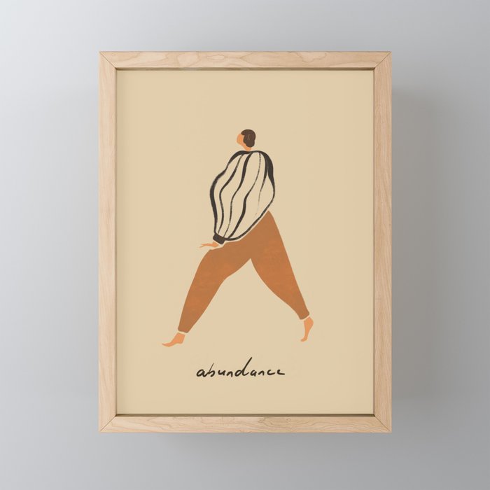 A for Abundance Mini Art Print Gallery Image 1