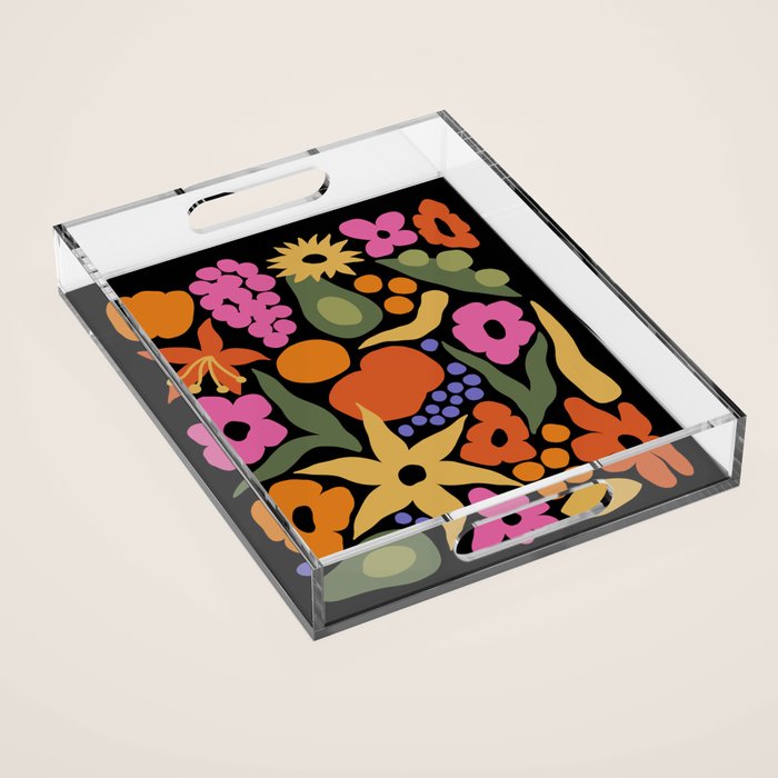 Larchmont Village Farmers Market Acrylic Tray Gallery Image 1