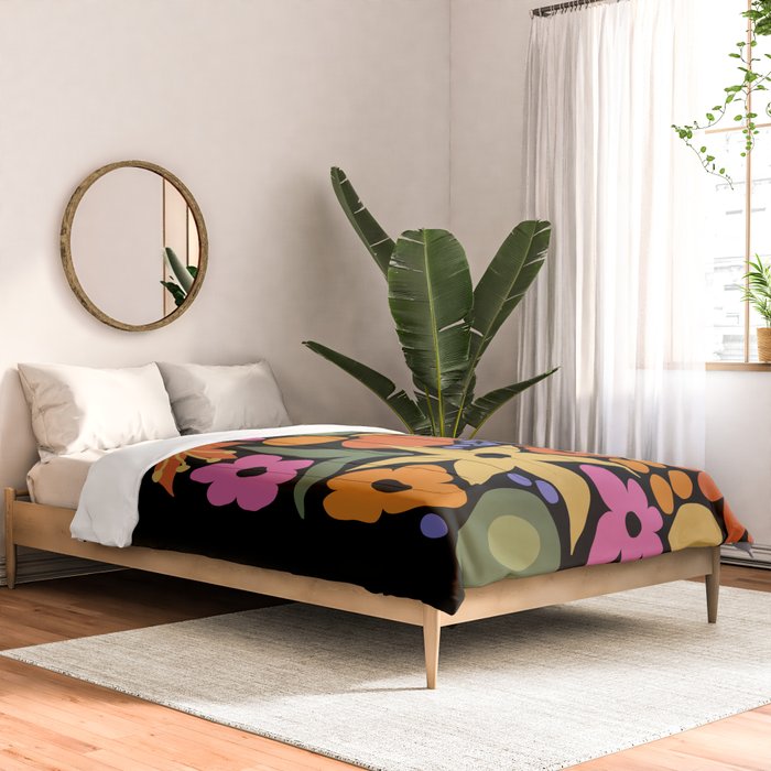 Larchmont Village Farmers Market Comforter Gallery Image 2
