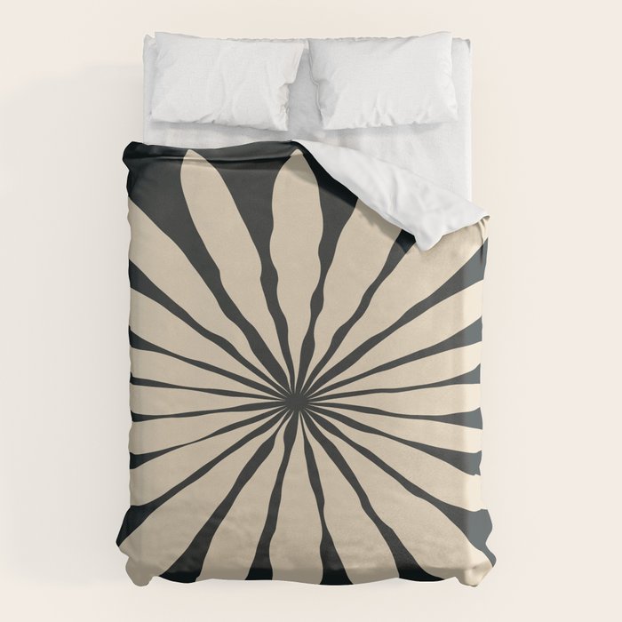 Star Leaf: Noir Duvet Cover Gallery Image 6