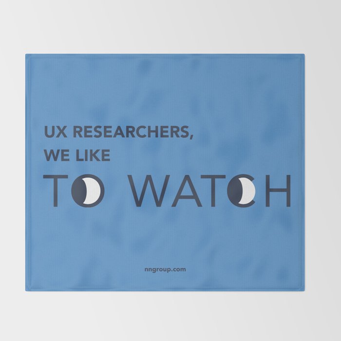 UX Researchers Throw Blanket Gallery Image 2