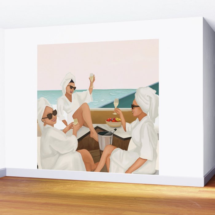 Seaside Indulgence Wall Mural Gallery Image 2