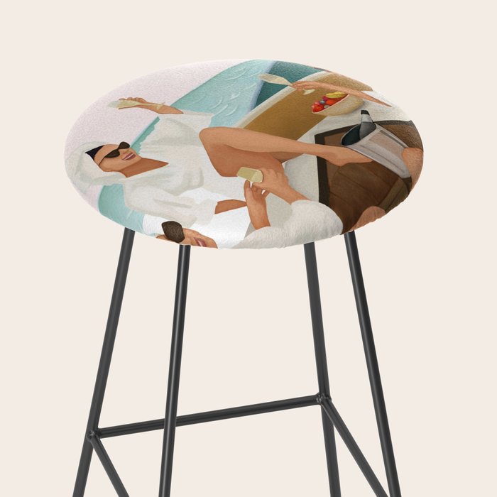 Seaside Indulgence Stool Gallery Image 2