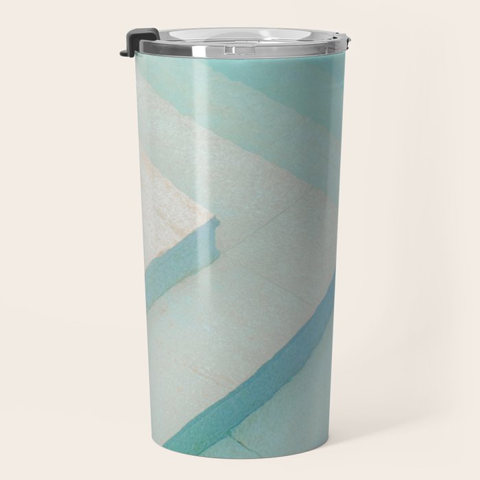 Shades of blue | Mexico pool travel photography Travel Mug Gallery Image 3