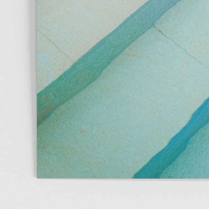 Shades of blue | Mexico pool travel photography Poster Gallery Image 3