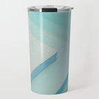 Shades of blue | Mexico pool travel photography Travel Mug Gallery Image 1
