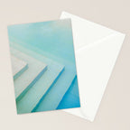 Shades of blue | Mexico pool travel photography Stationery Card Gallery Image 2