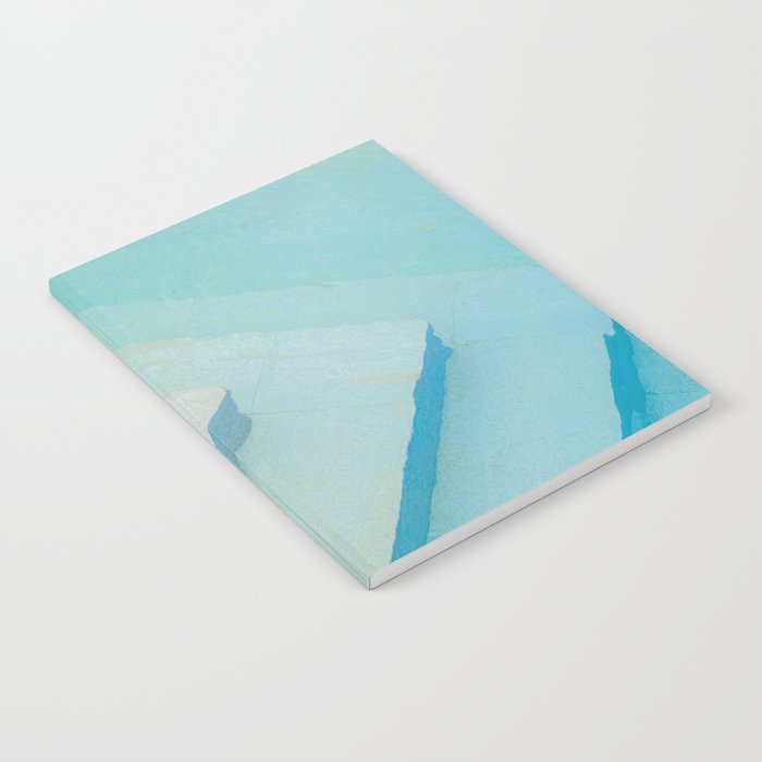 Shades of blue | Mexico pool travel photography Notebook Gallery Image 2