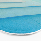 Shades of blue | Mexico pool travel photography Bath Mat Gallery Image 3