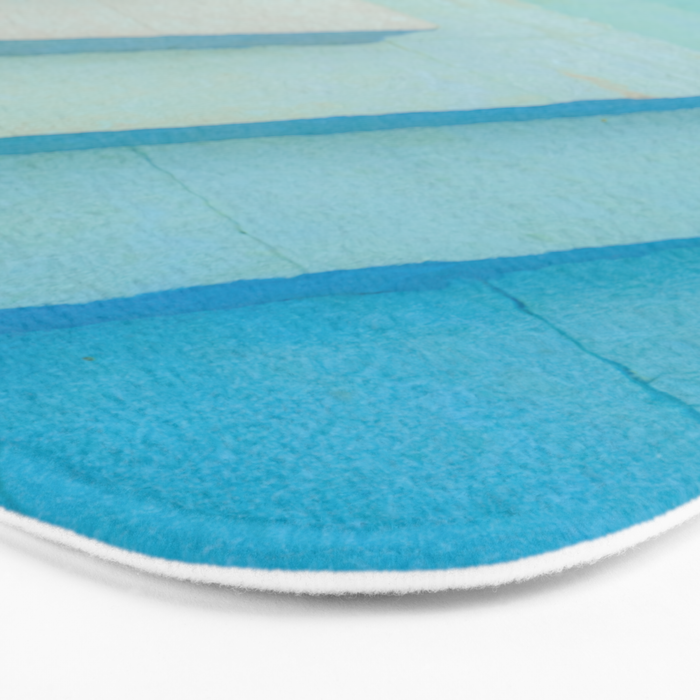 Shades of blue | Mexico pool travel photography Bath Mat Gallery Image 3