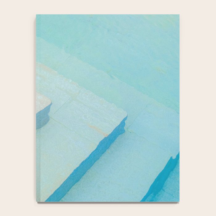 Shades of blue | Mexico pool travel photography Notebook Gallery Image 4