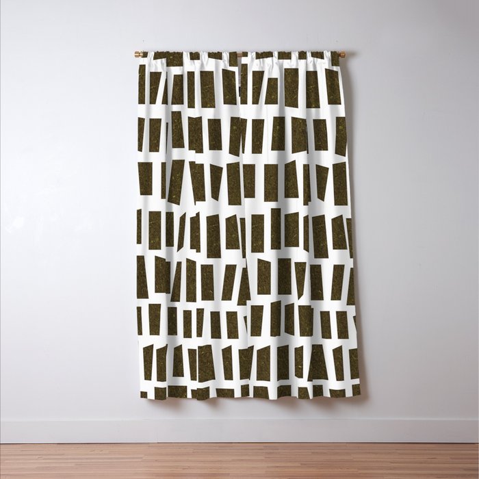Black And White Window Curtain Gallery Image 3
