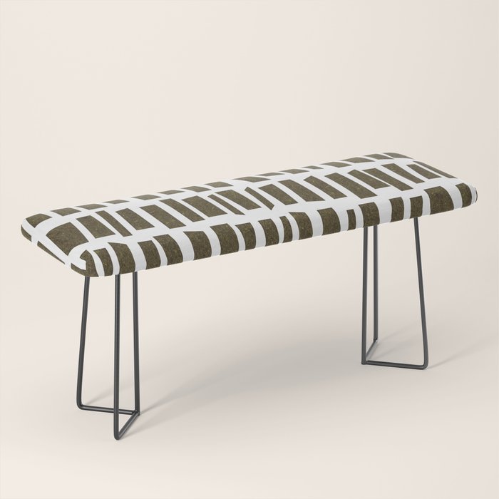 Black And White Bench Gallery Image 1