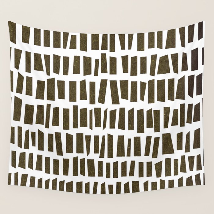 Black And White Wall Tapestry Gallery Image 4