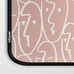 faces (pink) Laptop Sleeve Gallery Image 3