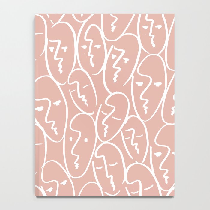 faces (pink) Notebook Gallery Image 4