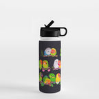 Lovebird - dark Water Bottle Gallery Image 1