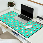 Spotted Cat Desk Mat Gallery Image 2