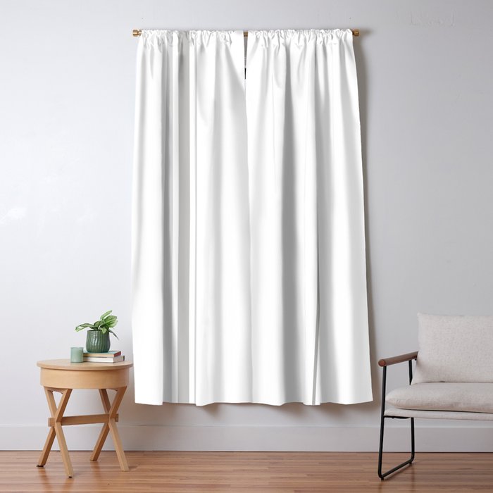 Farmhouse Ticking Stripes in Gray on White Window Curtain Gallery Image 1