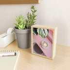 Pink Latte Coffee Shop Mini Art Print Gallery Image 2