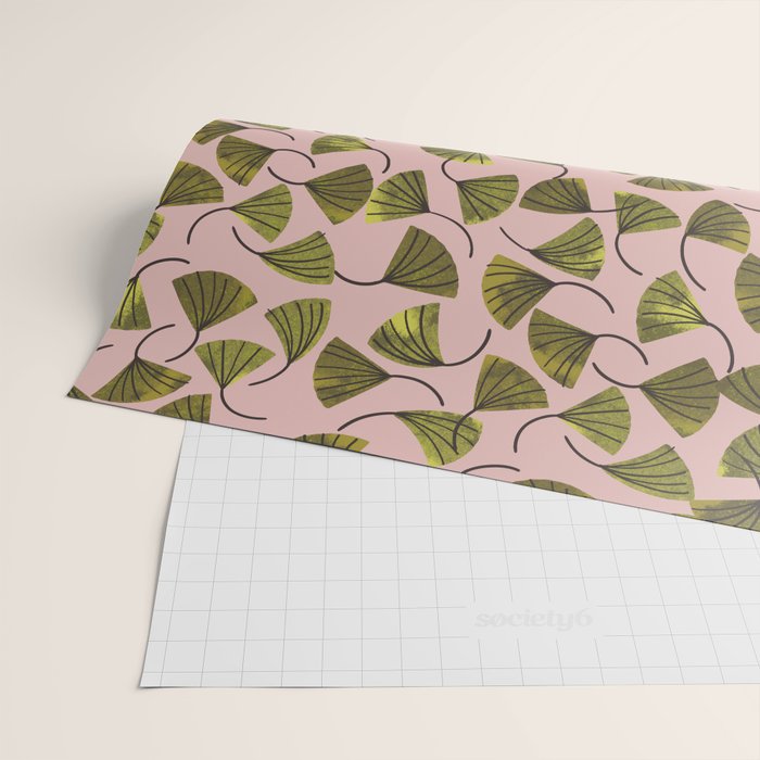 Ginkgo Leaves Wrapping Paper Gallery Image 2
