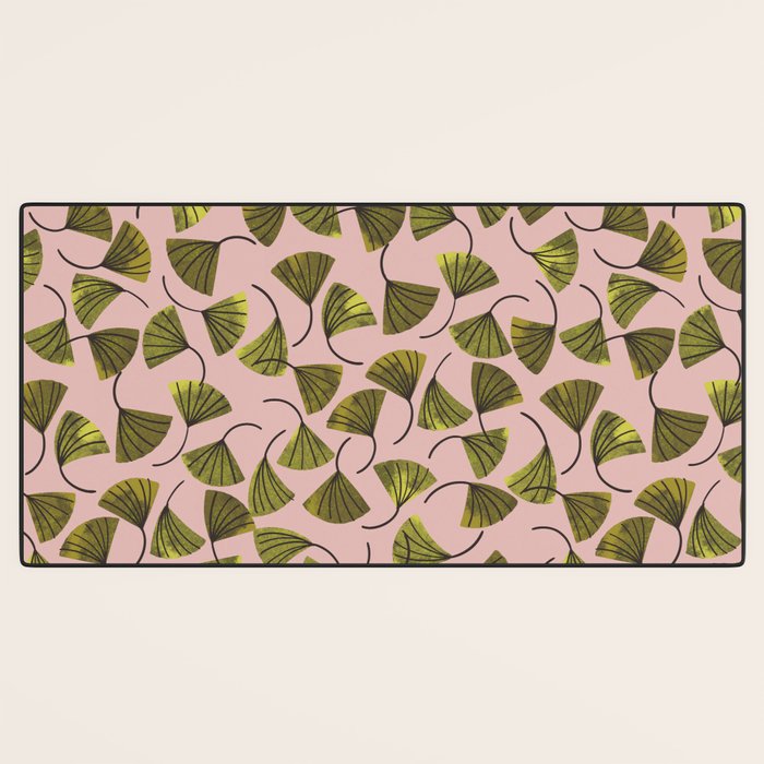 Ginkgo Leaves Desk Mat Gallery Image 3