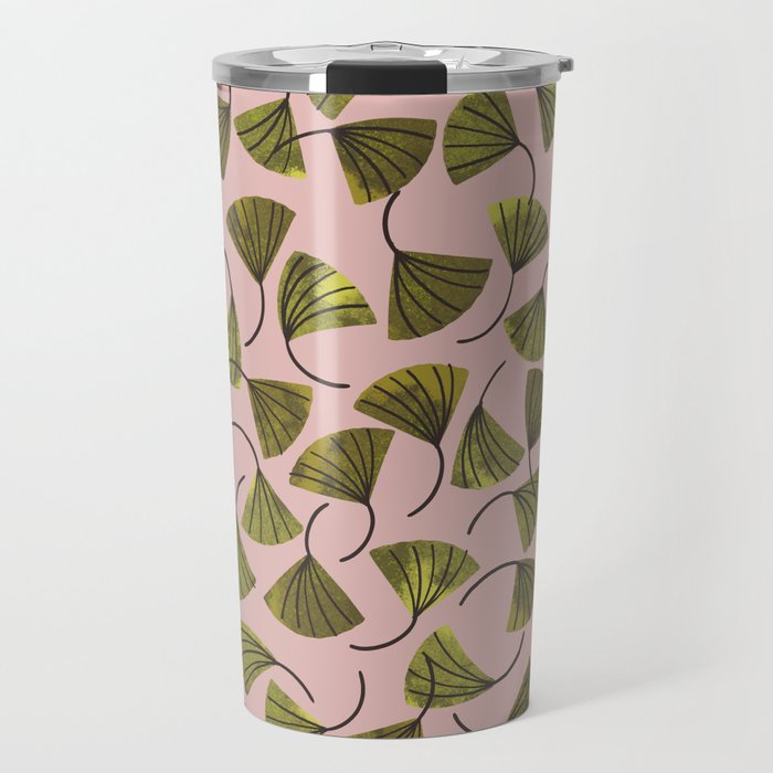 Ginkgo Leaves Travel Mug Gallery Image 1
