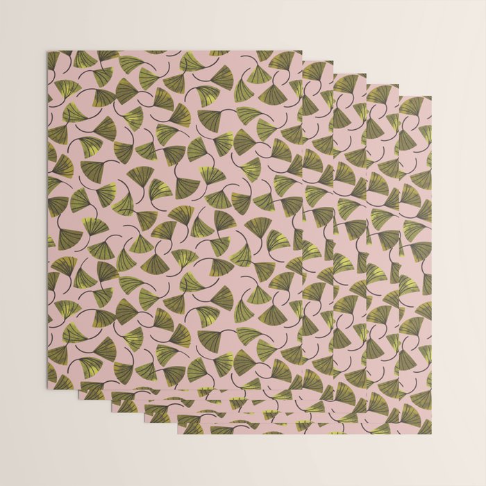 Ginkgo Leaves Wrapping Paper Gallery Image 3