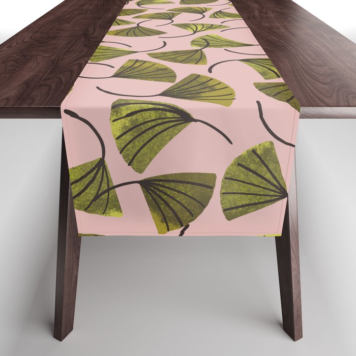 Ginkgo Leaves Table Runner Gallery Image 1