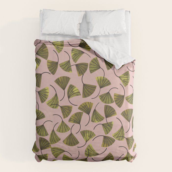 Ginkgo Leaves Duvet Cover Gallery Image 6