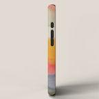 Colorful Layers / Horizontal Watercolor Stripes iPhone Case Gallery Image 2