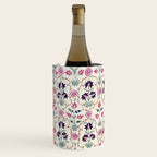 Ura Tube Suzani Uzbekistan Embroidery Print Wine Chiller Gallery Image 1